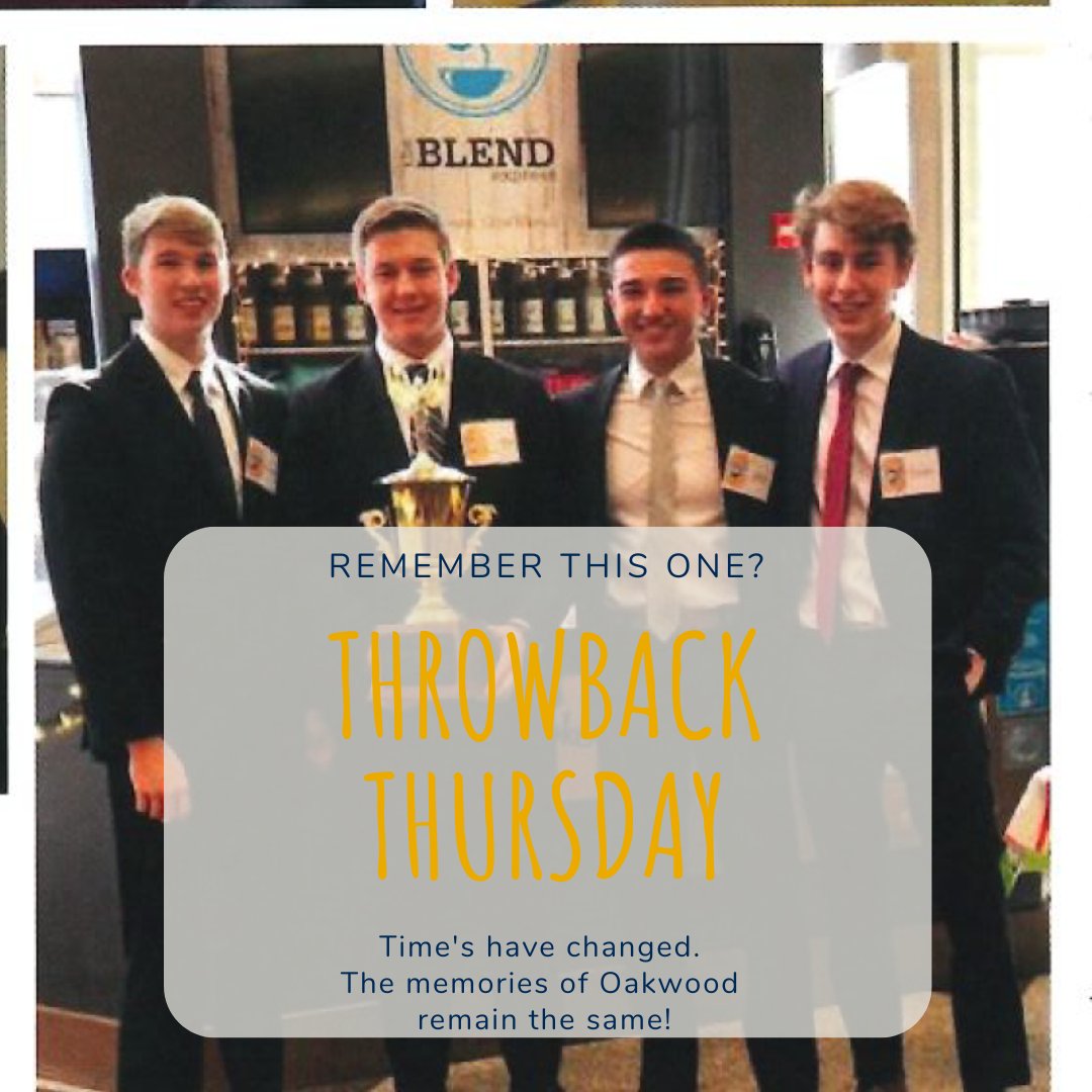 Once a yearbook photo, always a memory. 🕰️ #ThrowbackThursday

#Oakwood #lumberjacks #wherearetheynow #HighSchoolFun #alumni