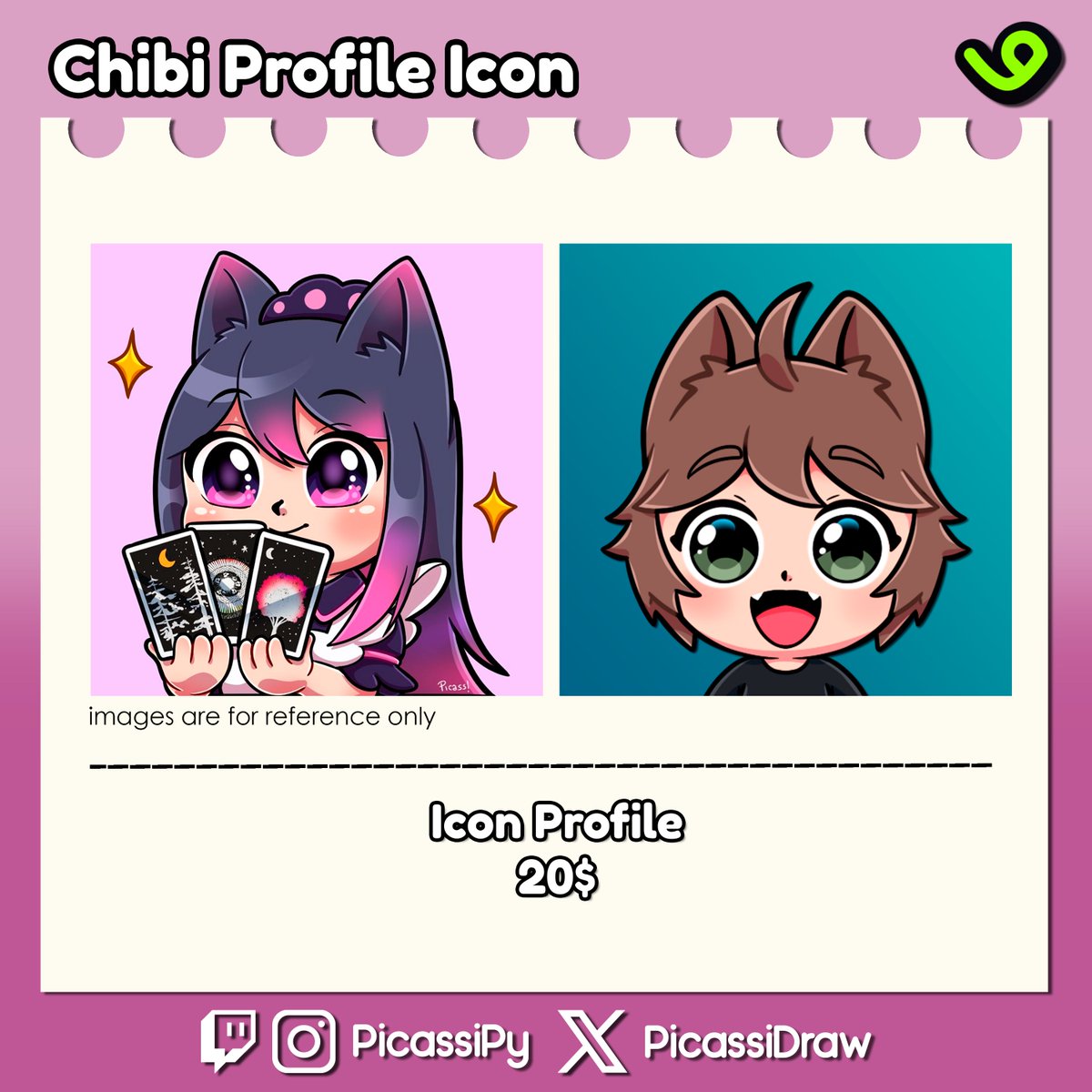 PicassiDraw's tweet photo. Commissions officially available in #VGen ! You are welcome to inquire. I look forward to seeing you on the web 🐺 #VGenComm https://t.co/Dly1ys5CnP https://t.co/iEemc2h0Wb