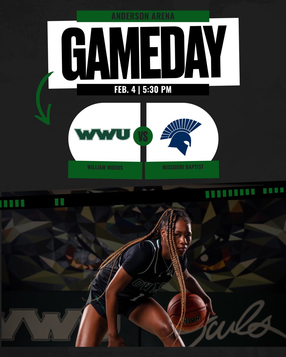 wwuowlsWBB's tweet photo. New day. New matchup. Same mission. 
🏀 Woods vs Missouri Baptist 🏀
⏰ 5:30 | 📍 Anderson Arena

Let’s Go Owls 🦉🔥
#ForTheGirls #HootyHoot

https://t.co/S5sVBgQVQI https://t.co/FHC4G1qaYL