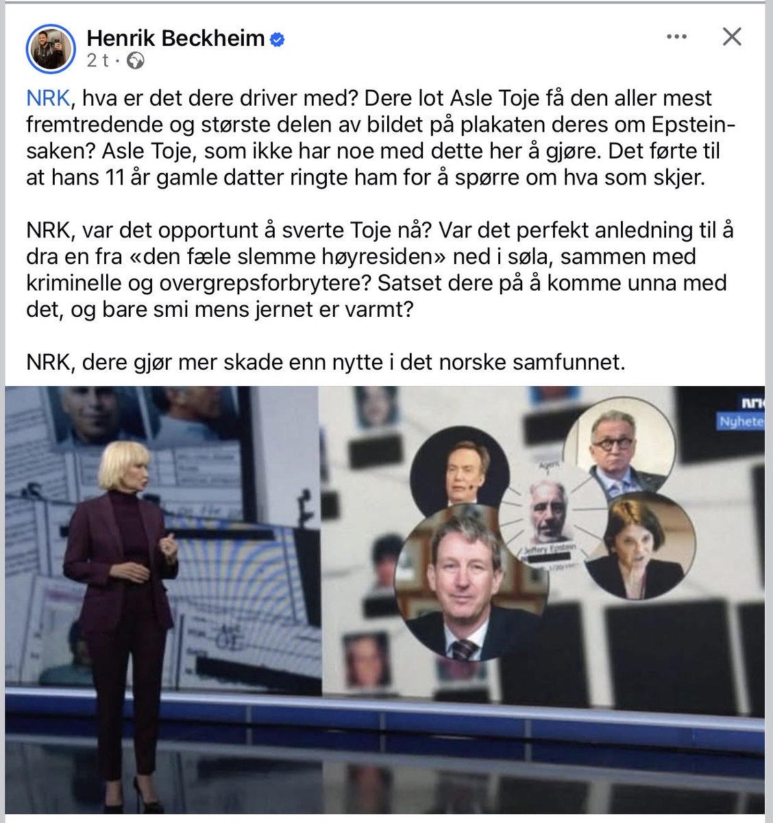 Norsk Rikskringkastning må knuses med alle lovlige midler.