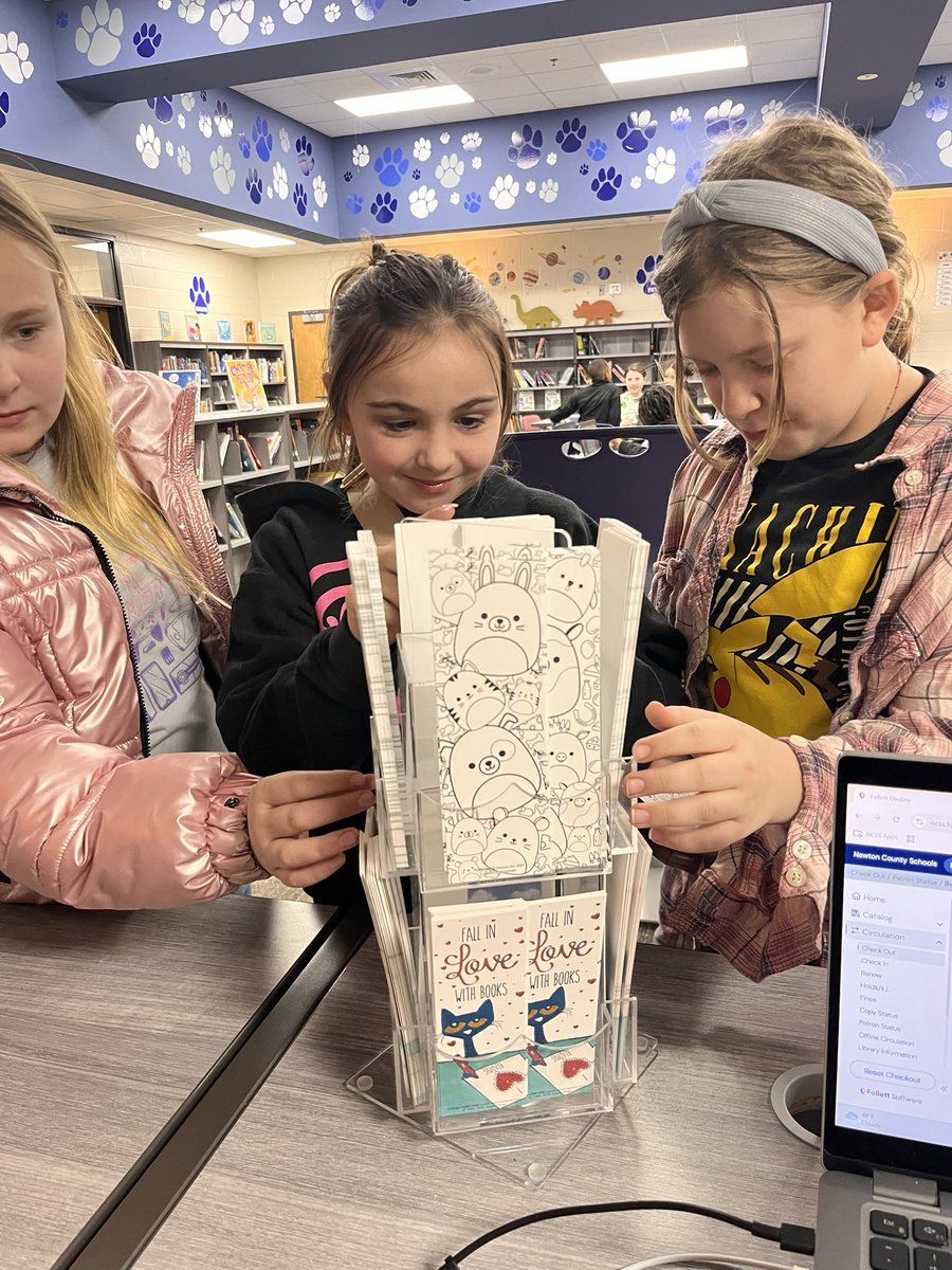 We love new bookmarks!! Thank you Demco for having the best! <a href="/RPES_Cougars/">RPES</a> <a href="/E3TechGirl/">Dr. Jennifer Williams</a> <a href="/Lori_McGovern/">Lori McGovern</a> <a href="/shebriej/">She' Jones</a>