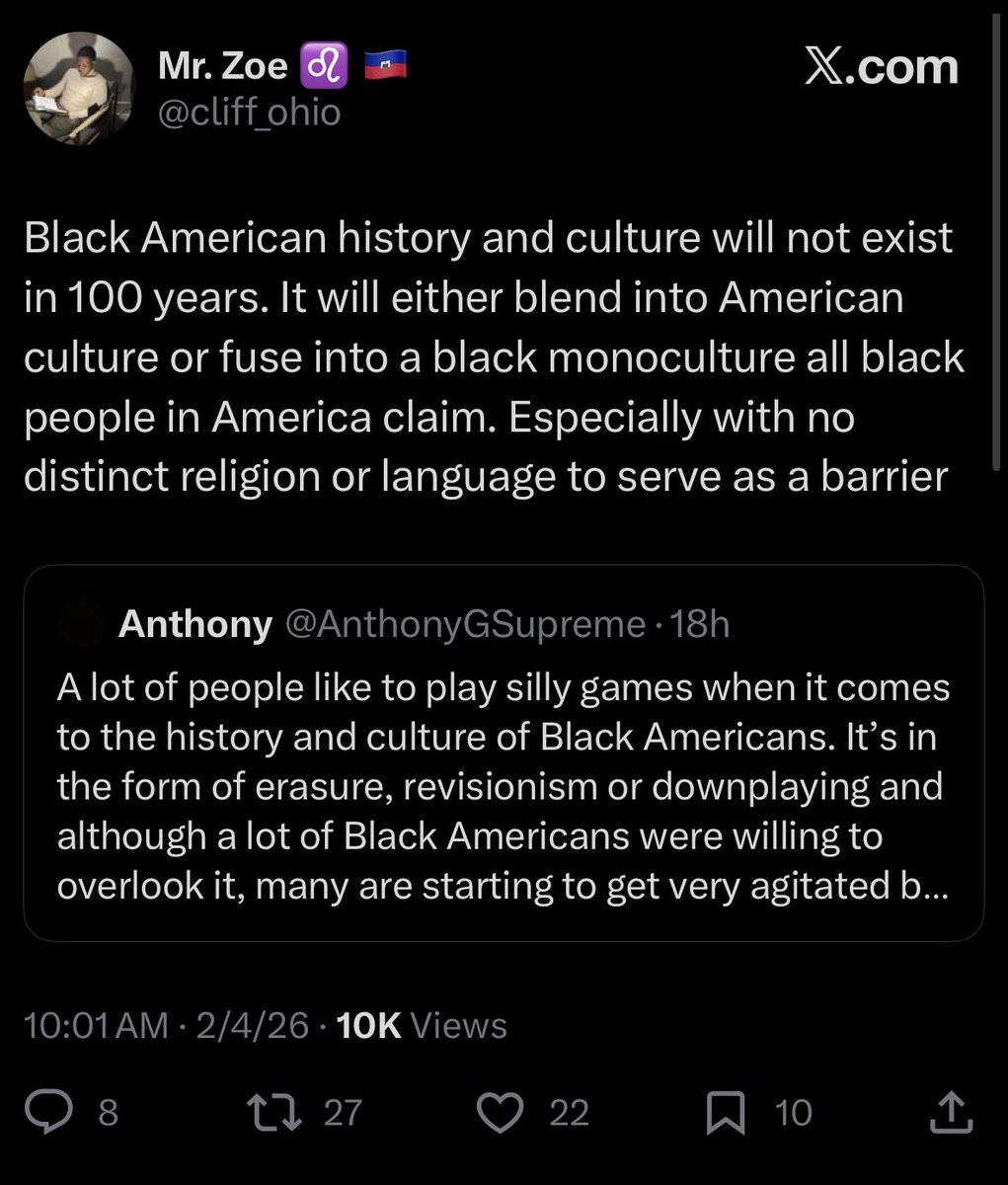 LexDiamonds__'s tweet image. Black Americans needs to realize they have enemies in every color &amp;amp; these people who look like you are wishing death on your group. These are colonizing settlers, don’t let their skin fool you.