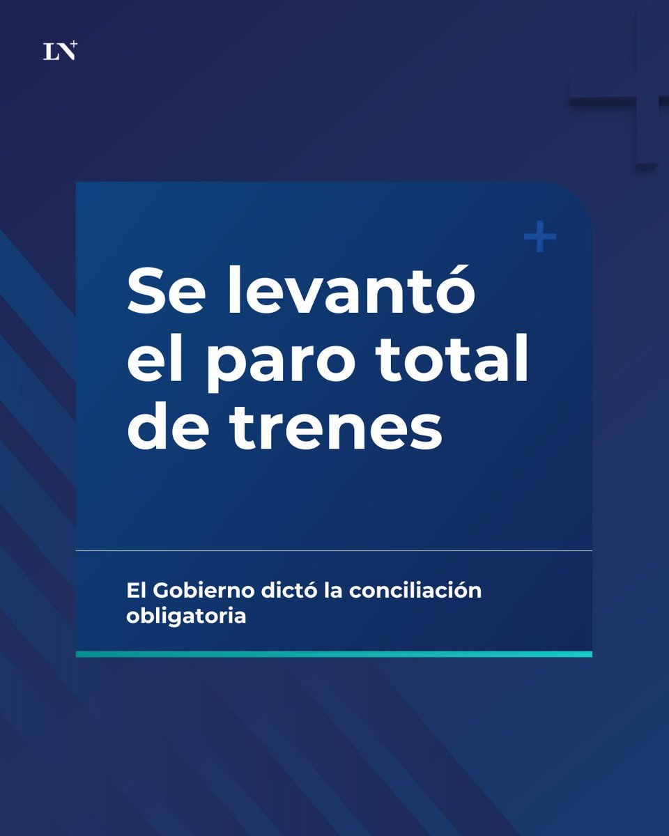 🔹 Paro de trenes: dictaron la conciliación obligatoria y se levantó la medida

El Gobierno confirmó que el servicio funcionará con normalidad este jueves tras la intervención en el conflicto con La Fraternidad.

📌 En +Info