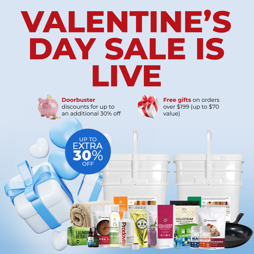 Our Valentine’s Day Sale happening now 💕 Shop exclusive deals, free gifts, and guaranteed pre-Valentine’s delivery on eligible products.

🛒Shop now at Brighteon Store 💝

This limited-time event runs until February 06 at 11:00 AM CST.

#valentinesday #ValentinesGift #labtested