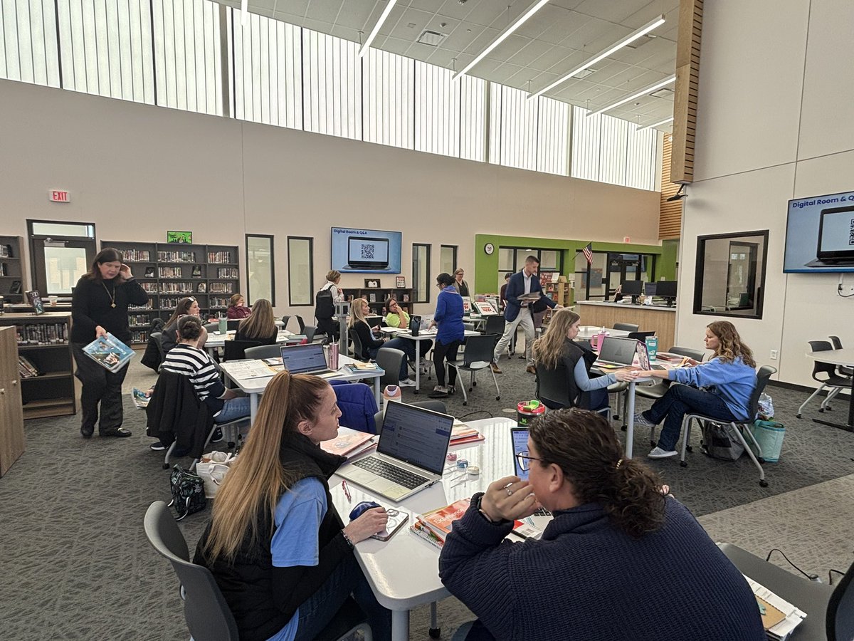 Science teachers diving into collaboration during professional development to strengthen instruction and support student learning. 🧪📚