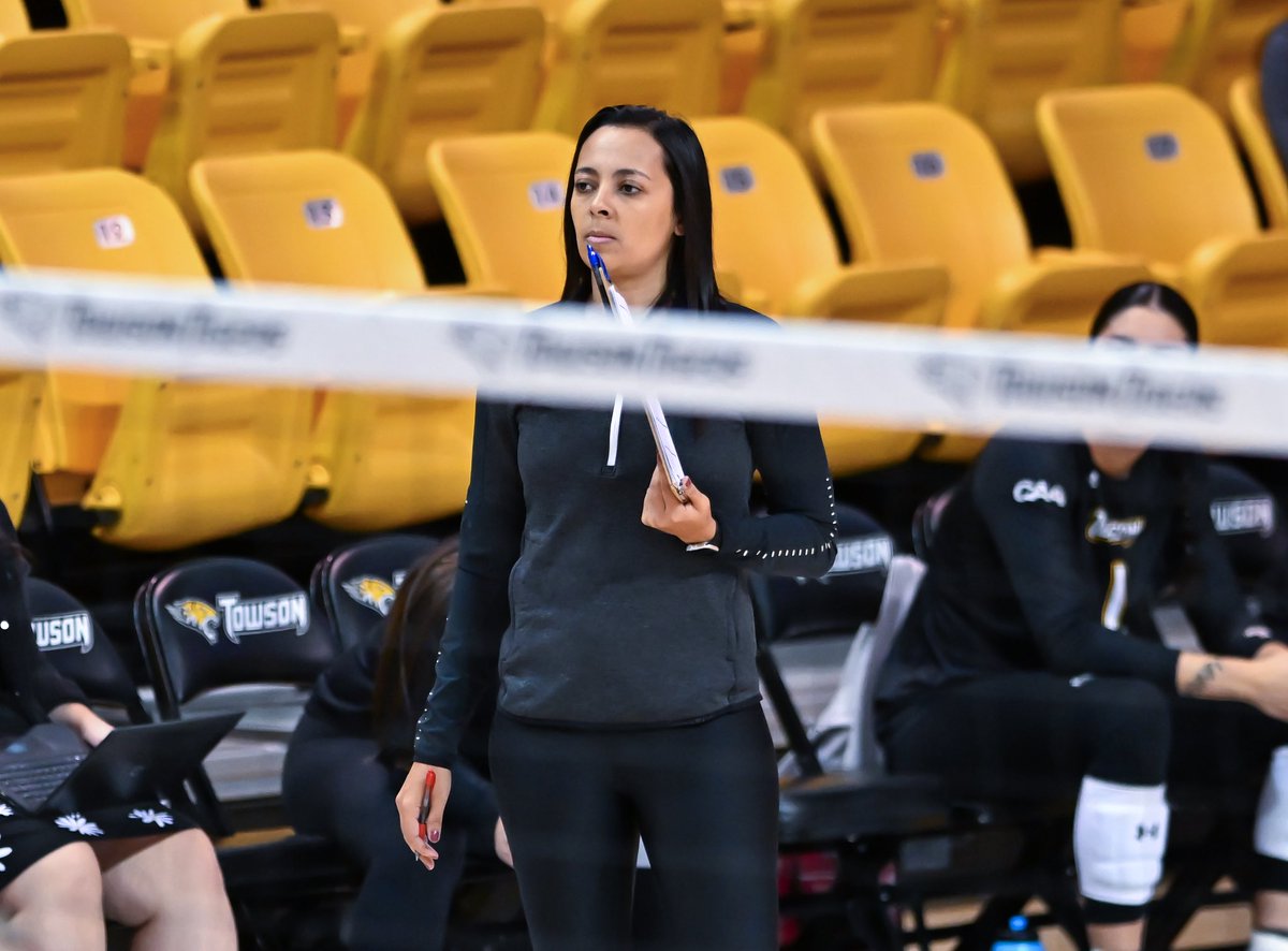 Towson Volleyball tweet media
