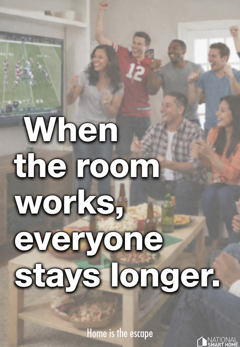 A well-designed room makes everyone lose track of time and stay a little longer.

That’s important on Sunday nights.
Especially this one.