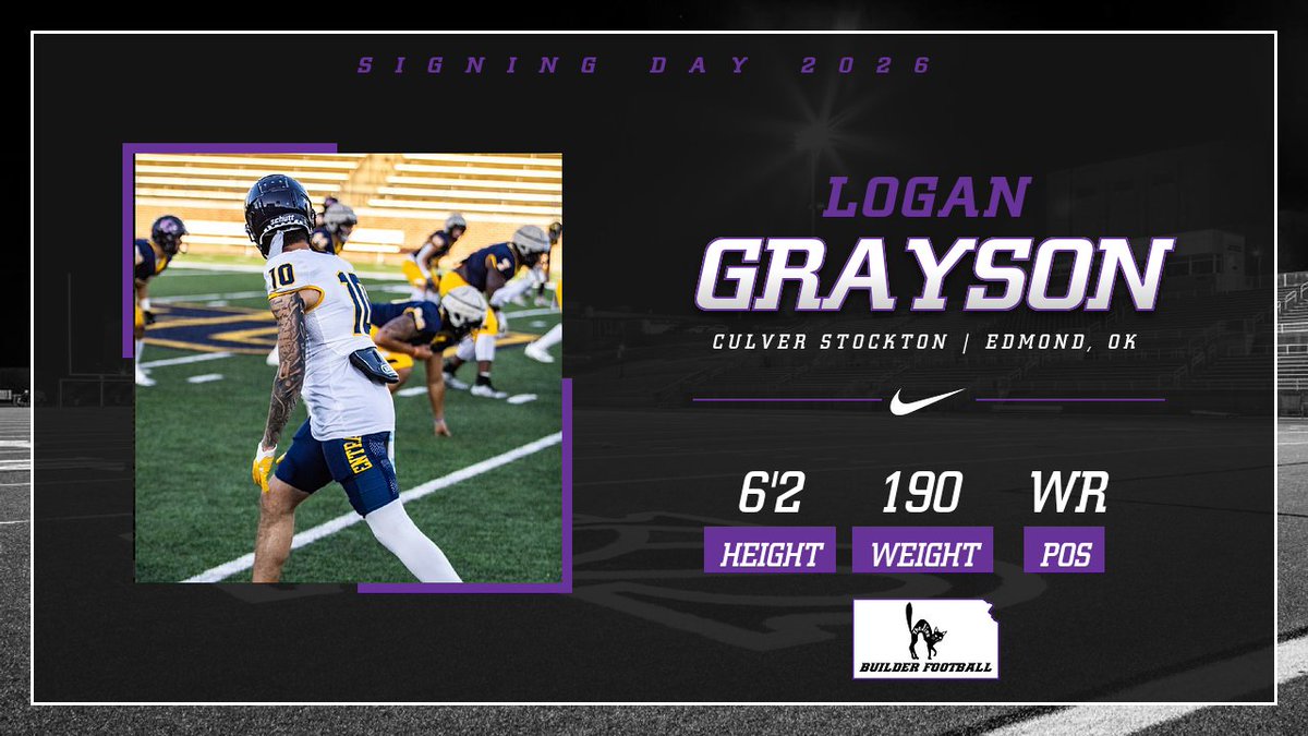 BuilderFootball's tweet photo. Welcome to WINfield, Logan! #BrickbyBrick https://t.co/6m3PvHQzuY