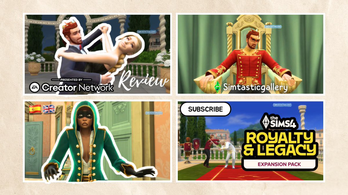 shespeaksimlish's tweet image. 🇪🇸/🇬🇧👇🏻Mods, merch, sorteos + todo sobre Dinastía y Linajes en &amp;lt;10 min.

Mods, merch, giveaways + new EP review!

🔄 RT &amp;amp; join / RT &amp;amp; participá aquí 👇🏻☺️

🎥1: youtu.be/tiX1SLRCZqU

🎥2: youtu.be/Vyrqf5oI5vw

#Royalty&amp;amp;Legacy #LosSims4 #SimsPartner #Sims26Birthday