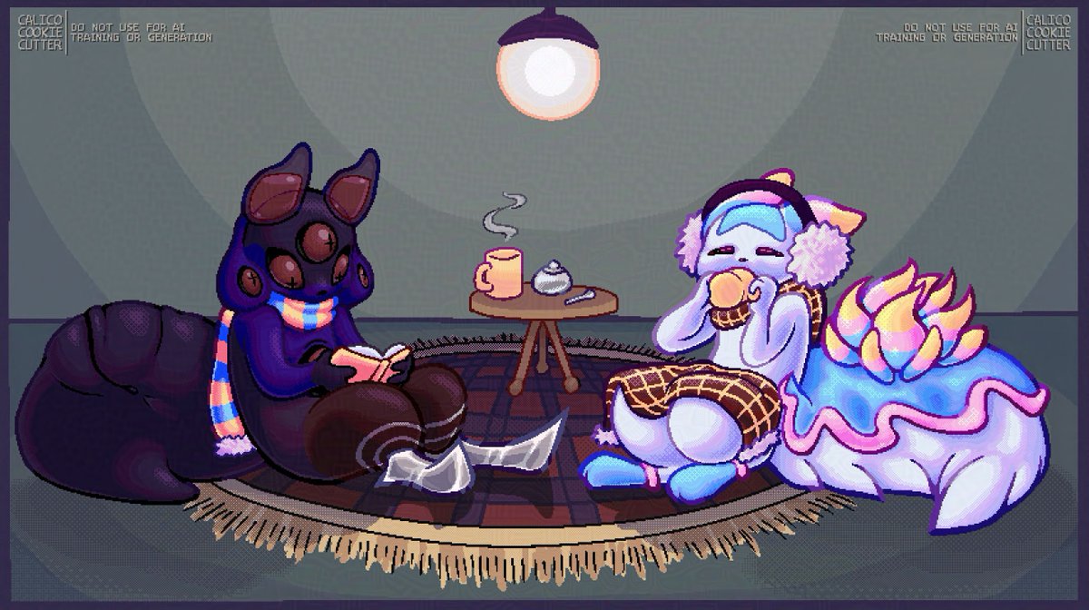 hope yous are staying warm this winter :)))