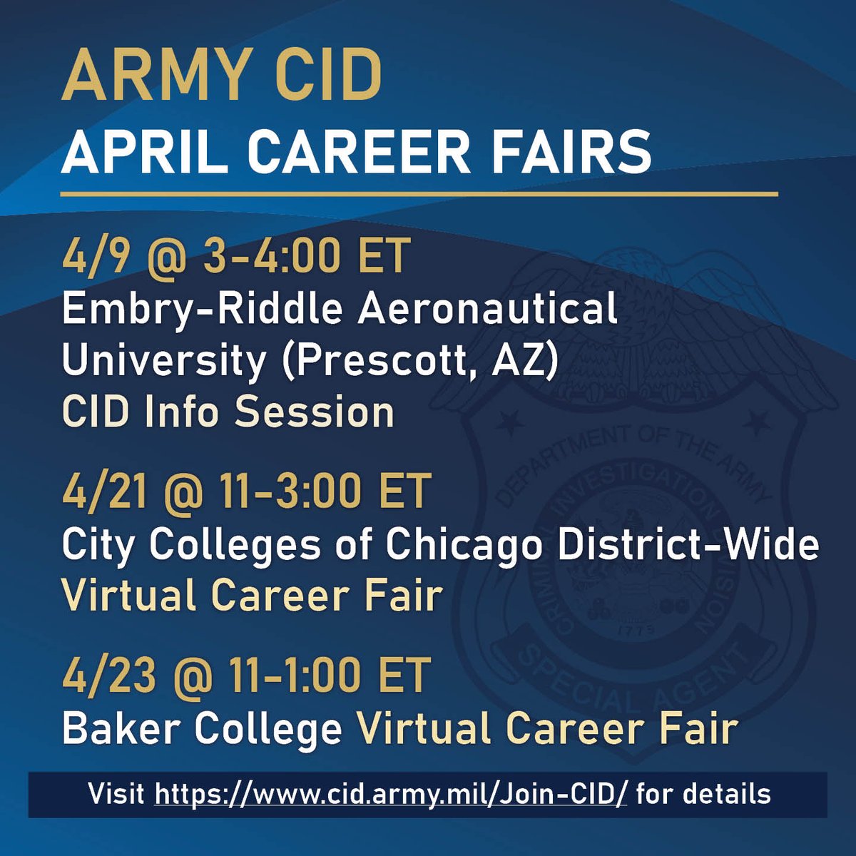 ARMY CID tweet media