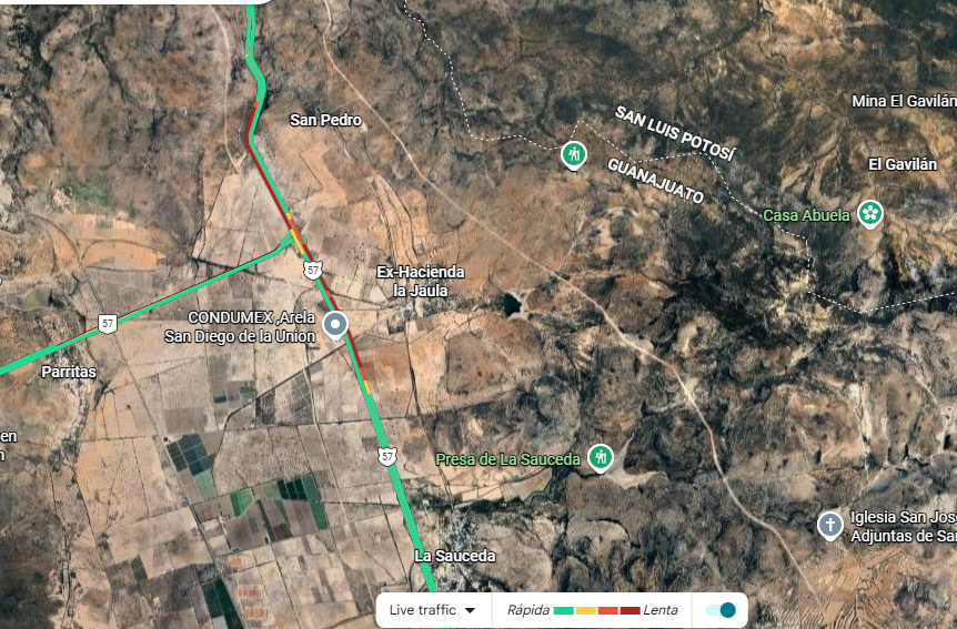 MonitoreoS22403's tweet photo. @088_GN 

Buenas tardes 

Alguna novedad en carretera Queretaro / Slp altura de ex hacienda la jaula ? 

Saludos https://t.co/AKVIwV0Dln