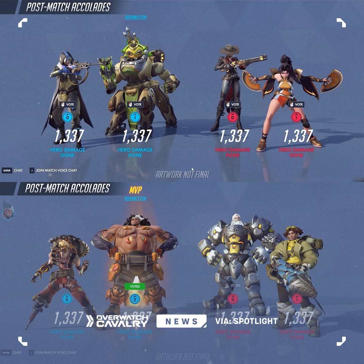 Overwatch Cavalry ES | LatAm tweet media