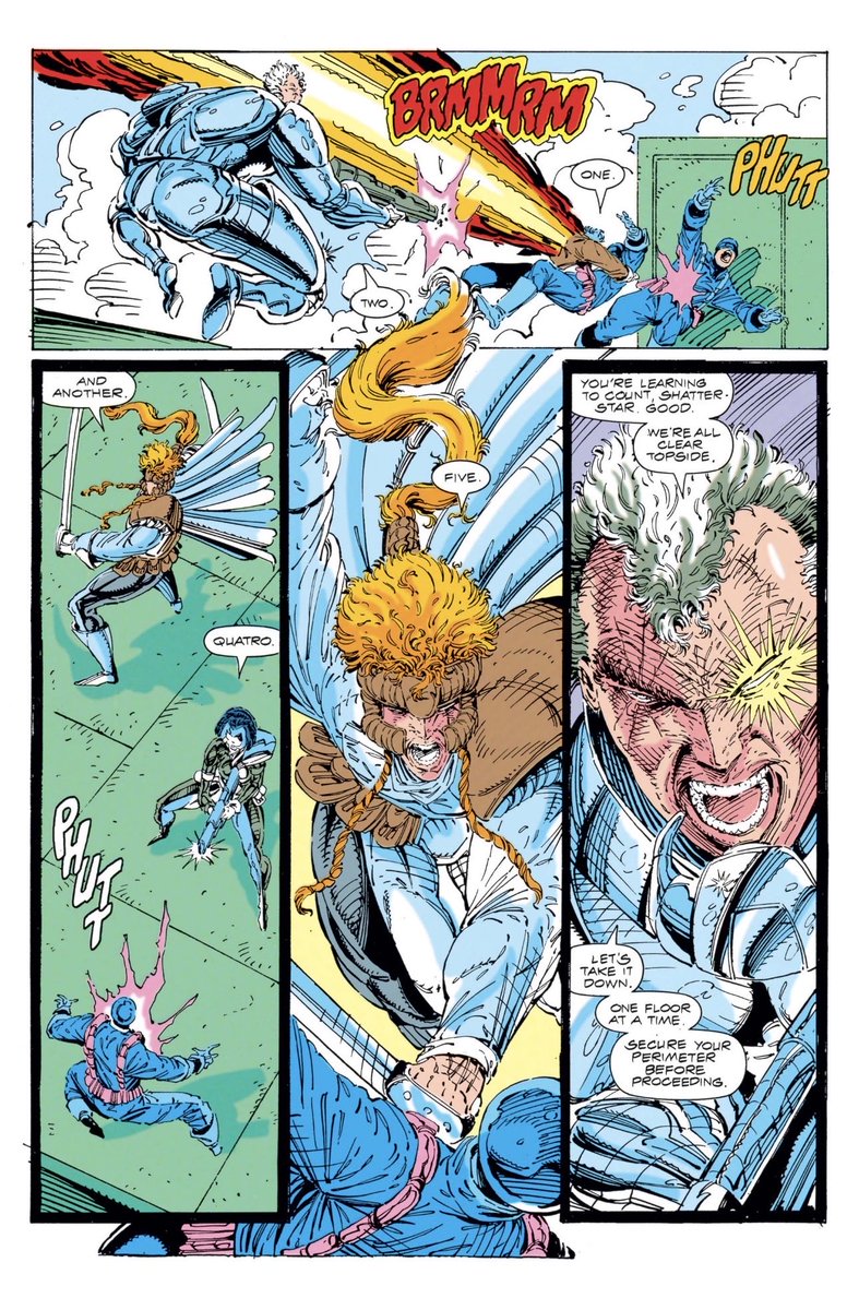 Daily_Cable's tweet image. Cable in X-Force #3 
Art by @robertliefeld 
Love this issue! 

#Cable #marvel #marvelcomics #art #comics #90scomics #90smarvel #90sxmen #comicart #xmen #xforce #mutants #90s #dailyCable #Cableaday #juggernaut