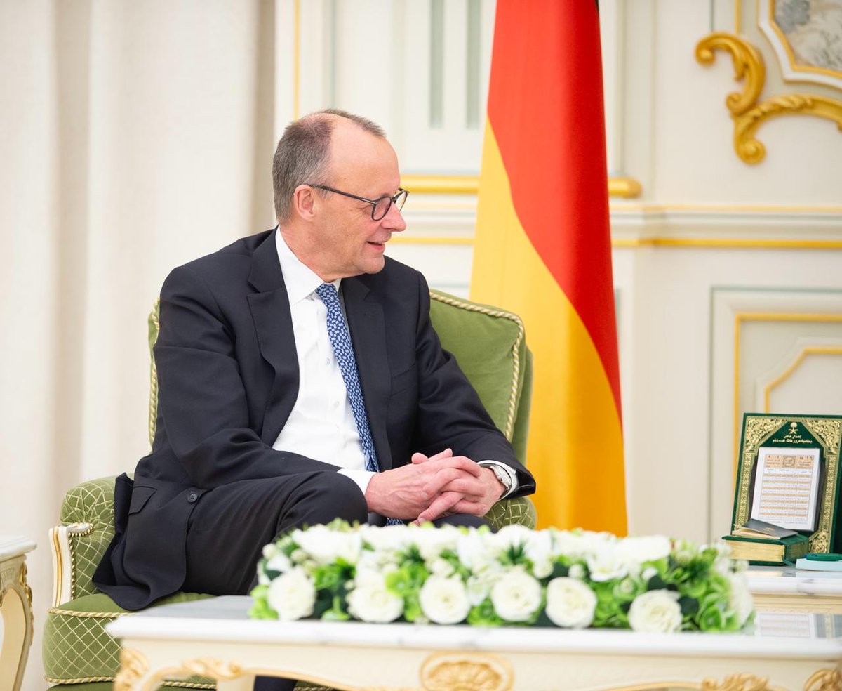 #المستشار_الألماني_في_الرياض | #واس