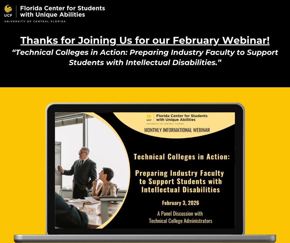 Florida Center for Students with Unique Abilities tweet media