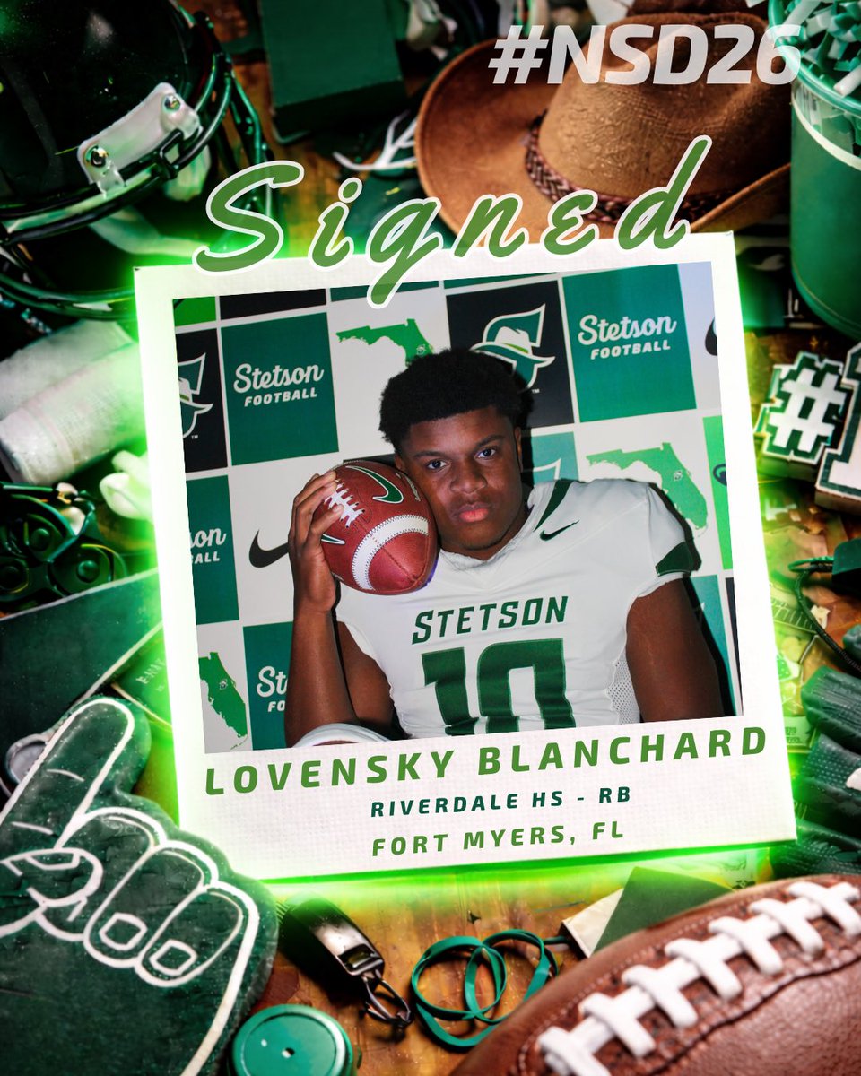 Stetson Football tweet media