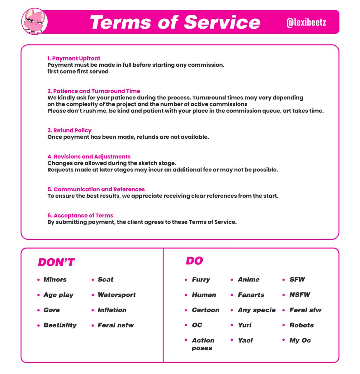 Lexi beetz | commissions open tweet media