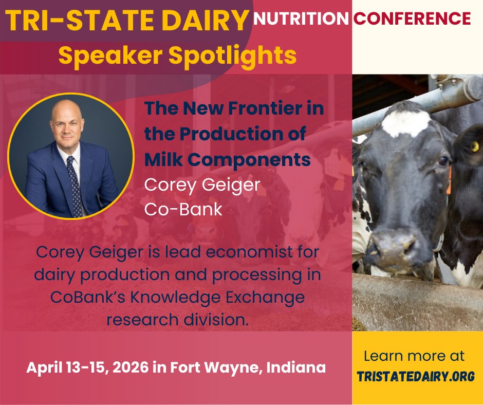 Tri-State Dairy Nutrition Conference tweet media
