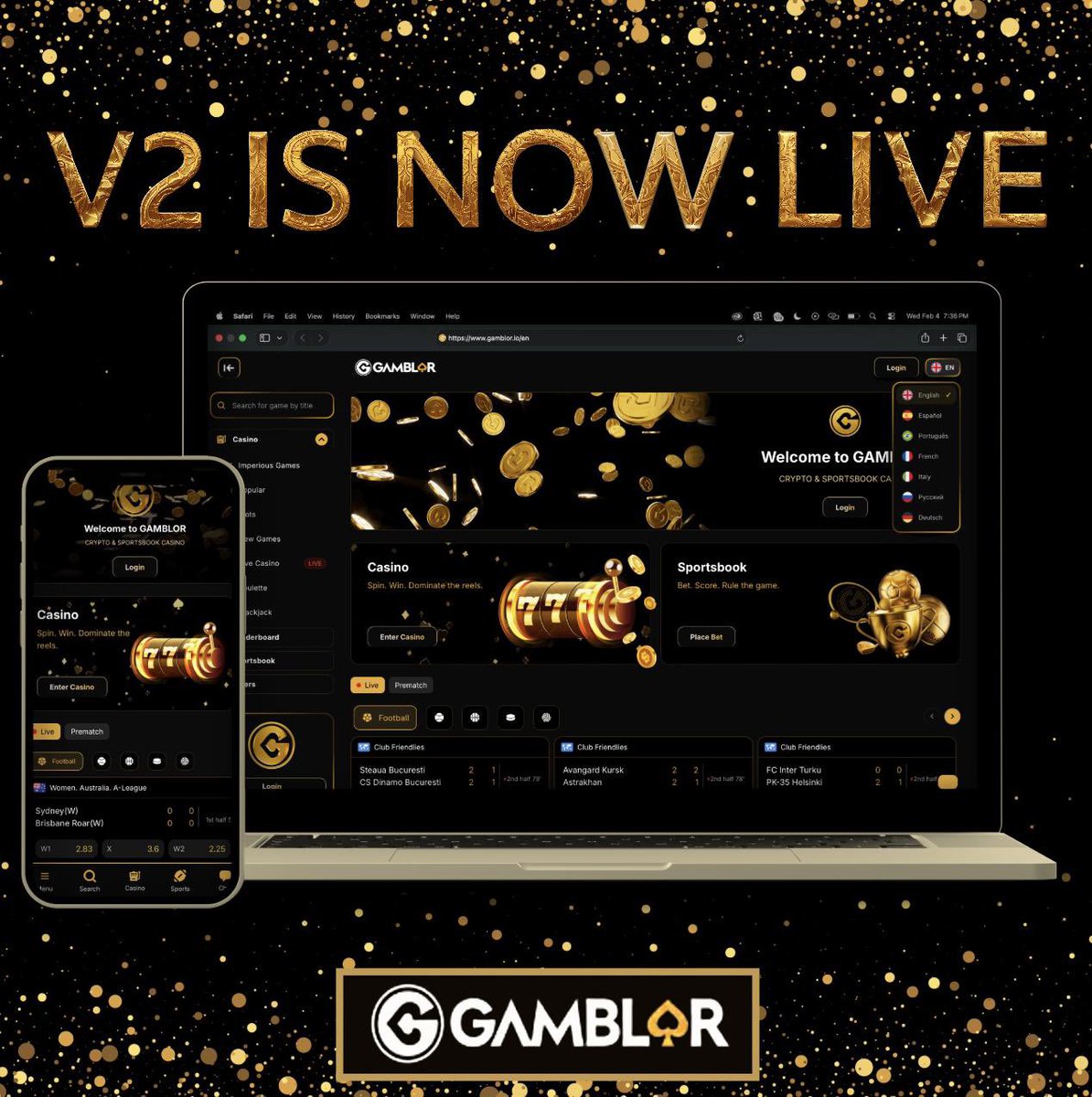 Gamblor Casino tweet media