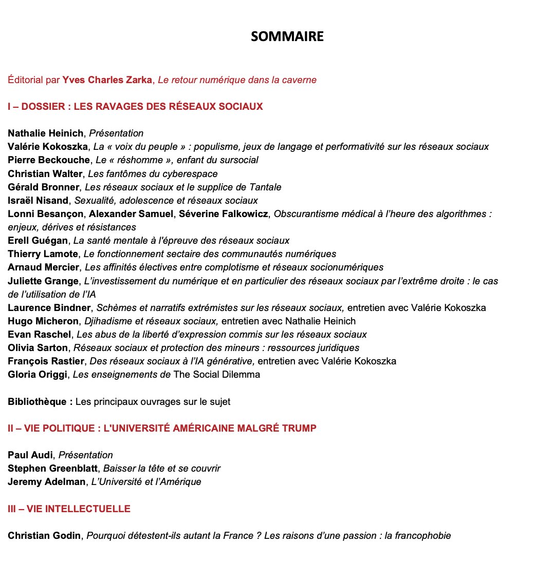 A lire aussi, l'excellent article de <a href="/lonnibesancon/">Lonni Besançon 🇫🇷 🇸🇪</a>, <a href="/AlexSamTG/">Alexander Samuel</a> et <a href="/SFalkowicz/">Séverine Falkowicz</a> sur l' "Obscurantisme médical à l'heure des algorithmes : enjeux, dérives et résistances", d'autant plus important que la désinformation médicale progresse à mesure de l'abandon de la science, y