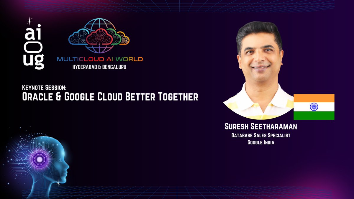 All India Oracle Users Group (AIOUG) tweet media