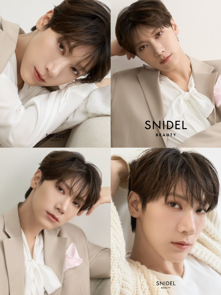 ค่อยๆปล่อย ตอนนี้มา 4 รูปละ  เอิร์ธโทนละมุน คุณหนูคุณชายนายน้อยสุดๆๆ ชอบหน้าผมเตนล์ตอนนี้มากๆ หล่อกำลังดี ดูดีหมดจด เอเวอรี่เดย์ลุคมาก น่าใช้ตาม คนอะไรสวยหล่อครบเลย ชอบๆๆ 💜🐈‍⬛ #SNIDELBEAUTY_TEN