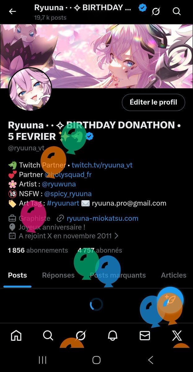 C'EST MON ANNIVERSAIIIRE !!! 🎉

Rendez-vous ce soir, à 18H, en live pour fêter mon anniversaire ensemble ♥ q(≧▽≦q)