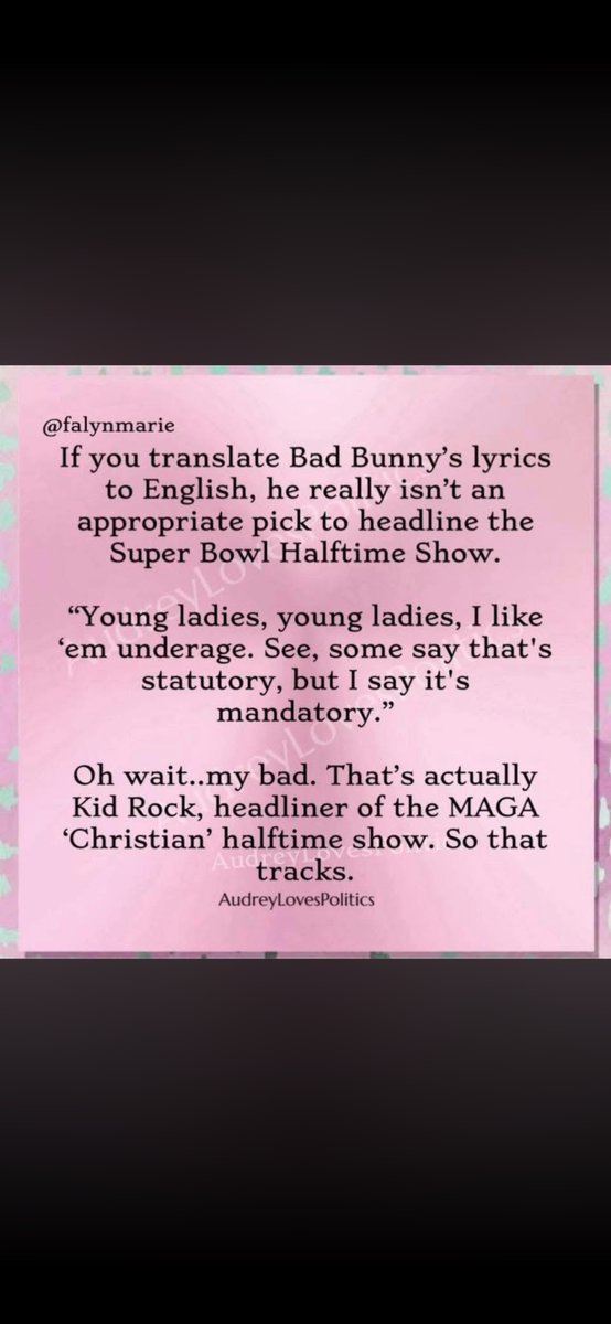 ophan9_renee's tweet image. #HalfTimeShow #NFL #vile #deception