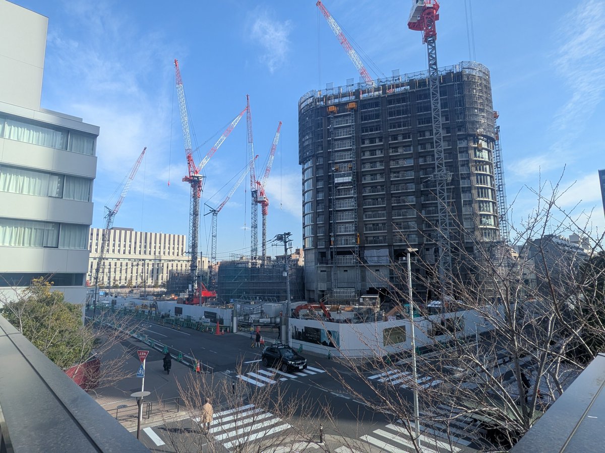 TPH武蔵小杉タワーズ15階まで立ち上がってた。でけえ