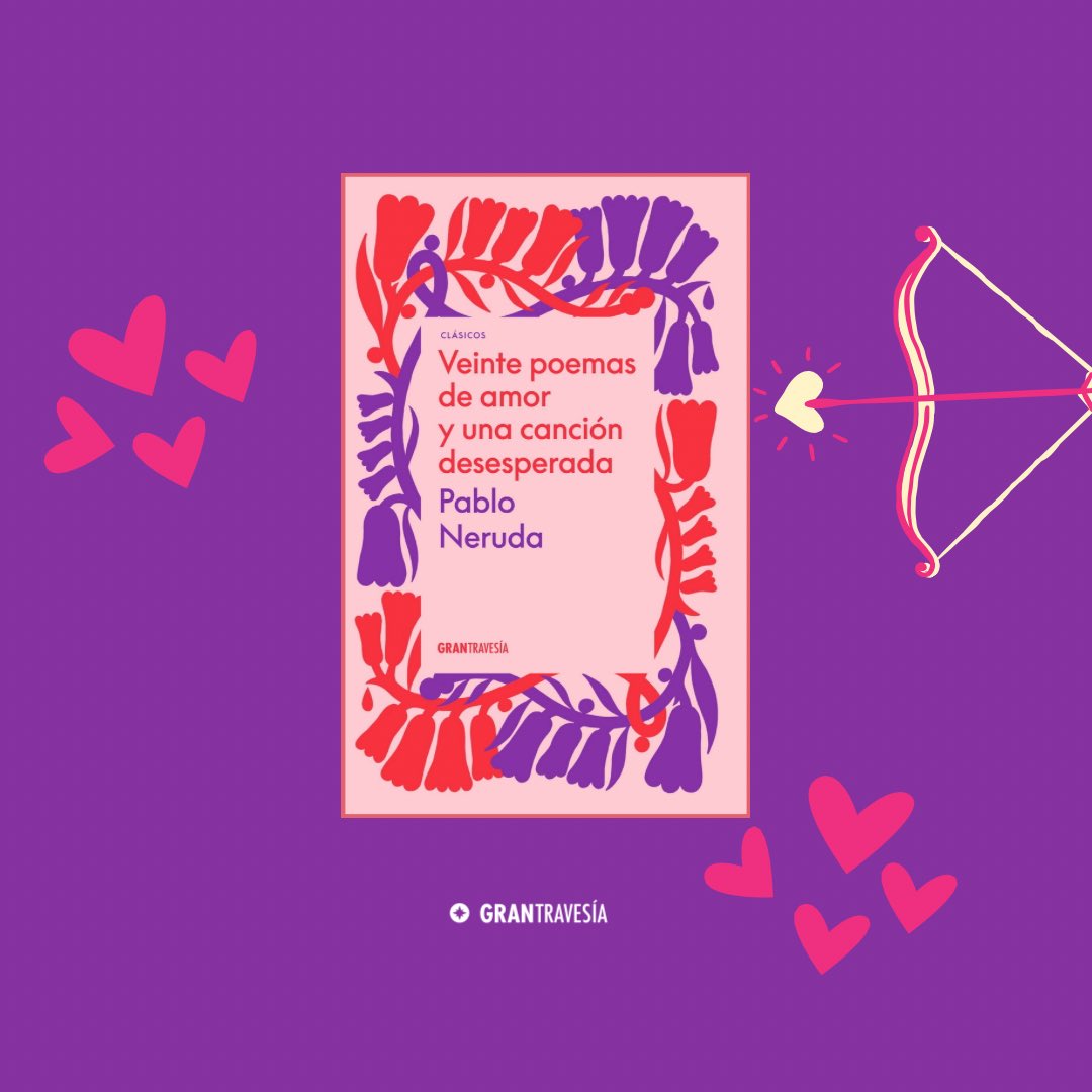 "Para que tú me oigas
mis palabras
se adelgazan a veces
como las huellas de las gaviotas en las playas."

Enamora a esa persona especial con alguno los versos de "Veinte poemas de amor y una canción desesperada" de Pablo Neruda ❤️💔📖 <a href="/OceanoGTravesia/">Océano Gran Travesía</a>