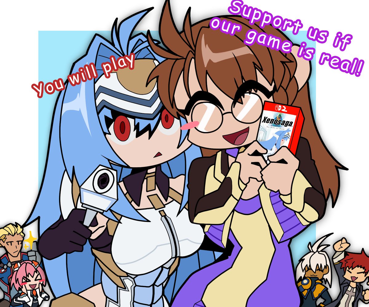 RT @AndoryuAnzuru: XENOSAGA HD FROM NAMCO BANDAI WILL BE REAL 2026