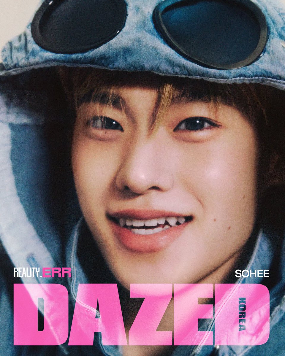 REALITY.ERR #협찬
 
The Cover for 2026 Spring Edition of <DAZED> KOREA

이른 봄과 함께 고글을 썼다 벗었다, 장난치던 소희의 얼굴이 〈데이즈드〉 스프링 에디션, 26페이지에 온통. 곧 봄!
 
#CP컴퍼니 #CPCOMPANY #씨피컴퍼니 #RIIZE #라이즈 #소희 #SOHEE