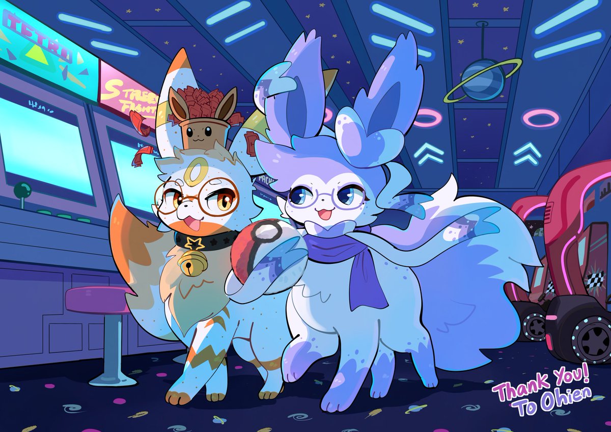 Winner winner chicken dinner
What will we spend our tickets on...

🎨; <a href="/Komanychi/">Koma</a>