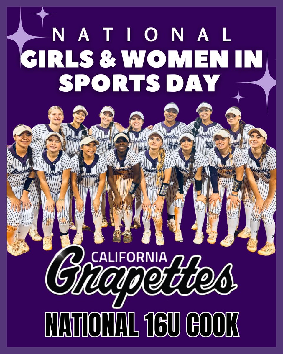 California Grapettes National 16U Cook tweet media