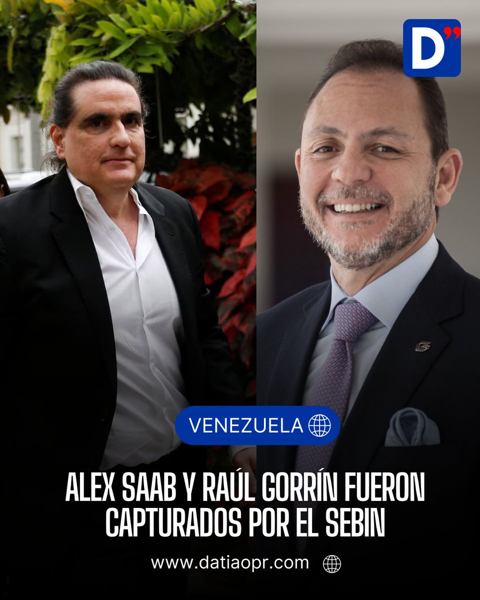 datiaopr_'s tweet photo. Alex Saab y Raúl Gorrín fueron capturados por el SEBIN https://t.co/iXqhZLtY5j
