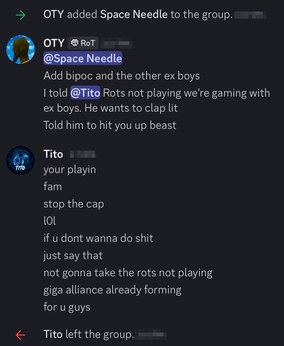 RoTNewsNetwork's tweet image. STOP ASKING US TO TEAM BRO, WE AREN'T PLAYING SAFESPACE MODE! 🦺🛟🧚‍♀️

IF YOU THOUGHT ROT DERANGEMENT SYNDROME WAS BAD BEFORE, IMAGINE HOW BAD IT MUST BE TO FORM A "GIGA ALLIANCE" AGAINST US WHEN WE AREN'T EVEN PLAYING! 🤣 🤡