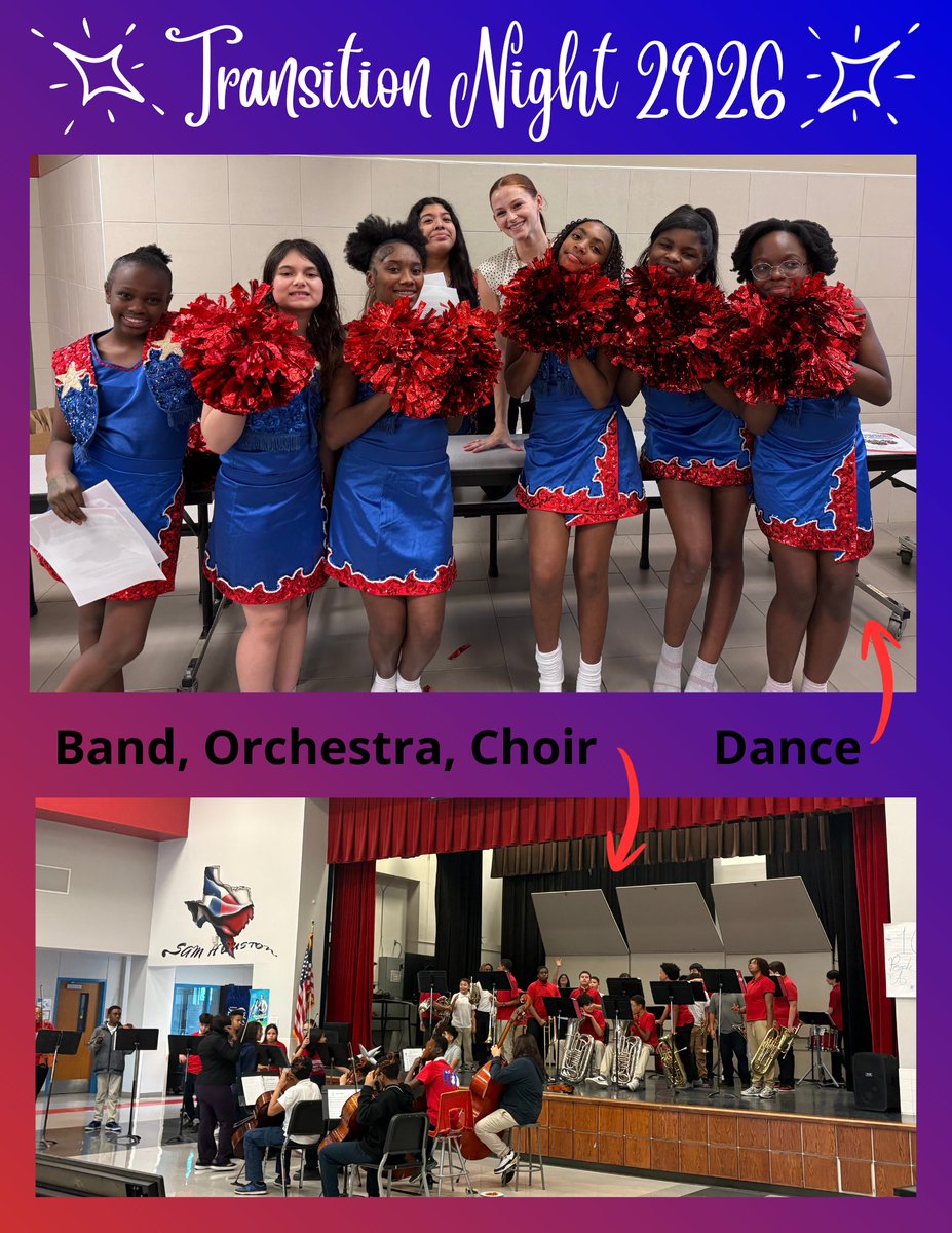 Sam Houston Middle School tweet media