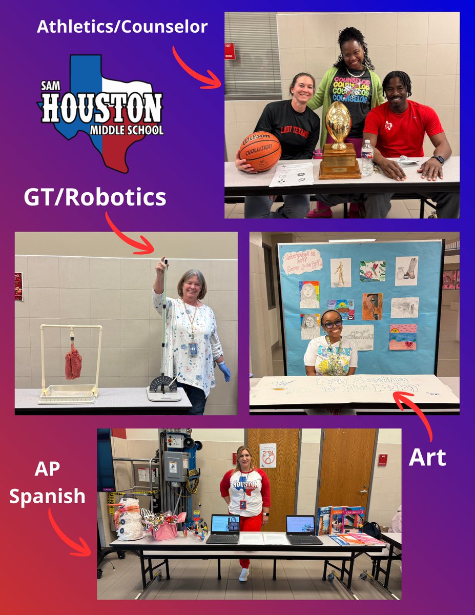 Sam Houston Middle School tweet media