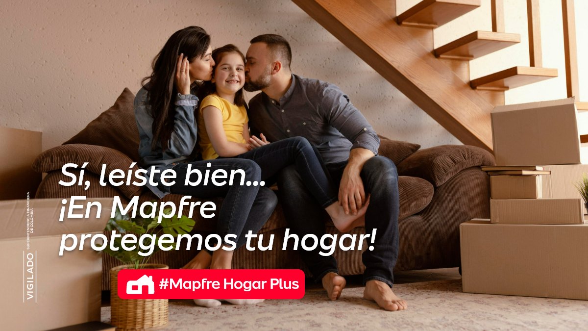 mapfre_co's tweet photo. ¡No dejes la seguridad de tu casa al azar! 🏠💥

Con Mapfre Hogar Plus, proteges tu patrimonio con el respaldo que mereces. Donde quieras estar, estamos. 🛡️🤝

Detalles aquí 👉 https://t.co/nLMbffPbRj #Mapfre #Hogar https://t.co/pPG6BZ0P6k