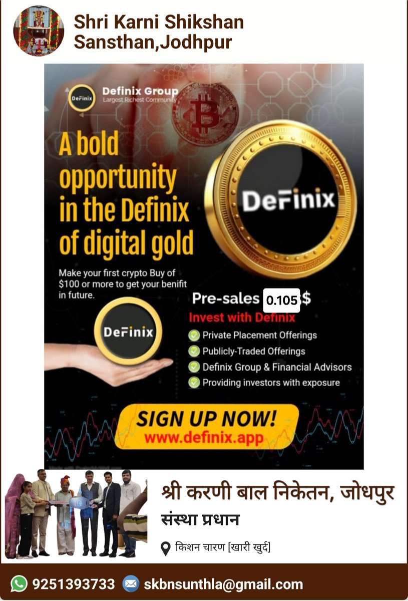 KishanBarath's tweet photo. @DefinixApp 
Cryptocurrency is such a powerful concept that it can almost overturn governments.” — Kishan Singh Barath https://t.co/22Oj6KIKat
