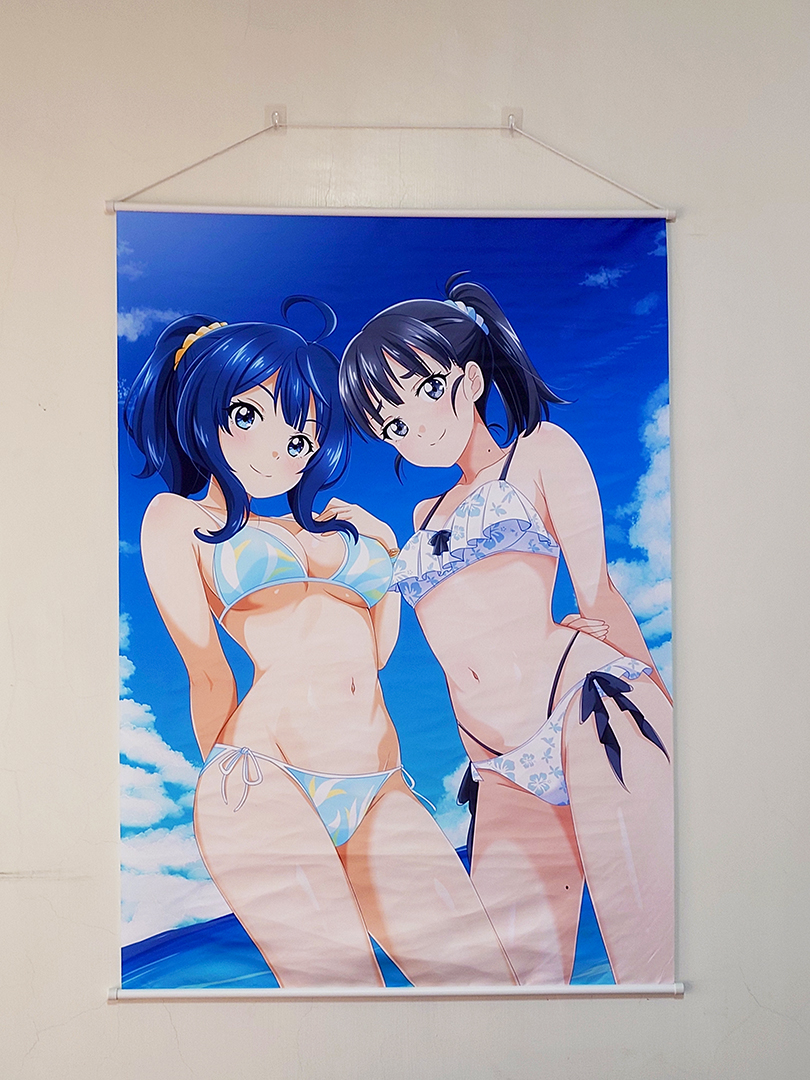 nanoha99001's tweet photo. 周末就是FF46，來看看新大掛軸的實品圖吧!

歡迎當天來攤位看看!
也可上買動漫預購喔!!
https://t.co/MeSfPmjhSY

攤位資訊
社團 : 瞪白紙工房
日期 : 2026/2/7~8 ( 六日 )
攤位 : 兩日皆為T30

#FF46 
#負けヒロインが多すぎる https://t.co/Em401jyD3l