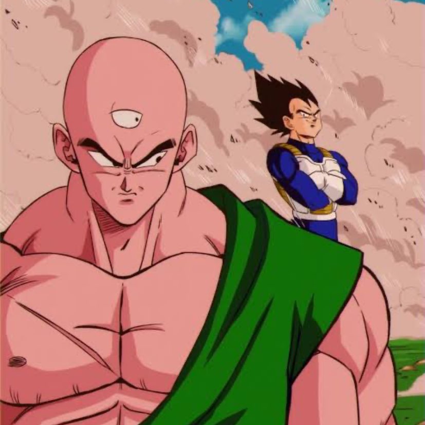 maxi6arcia's tweet photo. Vegueta y Tenshinhan 😳 https://t.co/M6gaBuqlxj