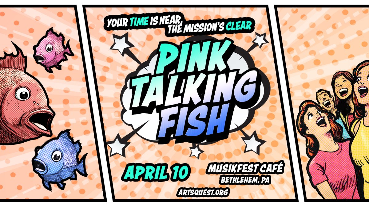 ArtsQuest's tweet photo. Pink Floyd, Talking Heads, and Phish all in one night as Pink Talking Fish returns to Musikfest Cafe on April 10th! 🎸

Your tickets are waiting 🎟️👉 https://t.co/YNNoGZAvhl https://t.co/4VWo489RP4