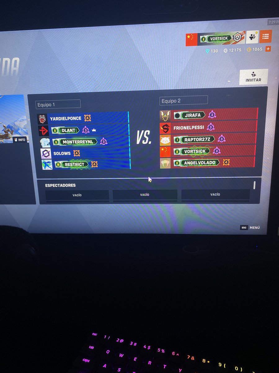 twitch.tv/vortrickz Pugs pre tryouts