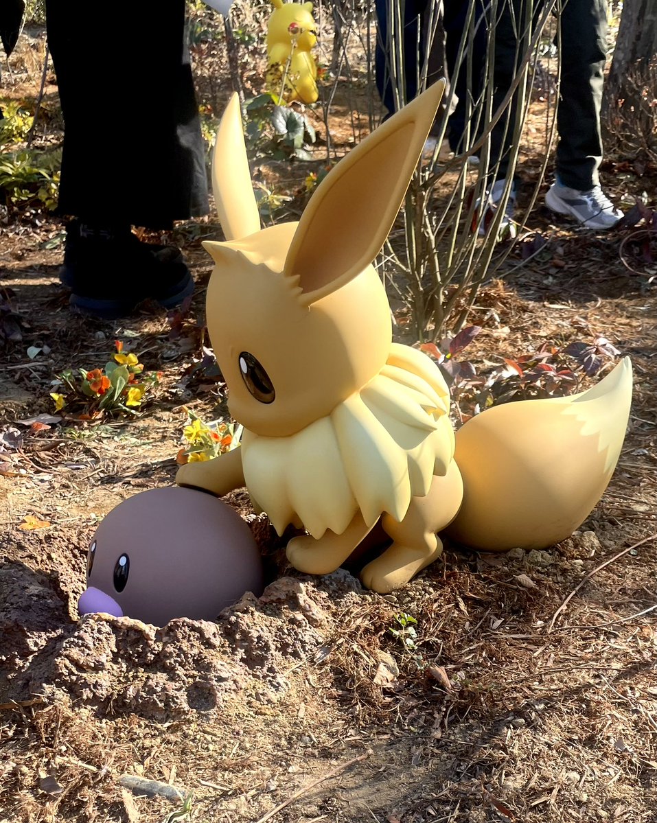 ポケパークついにオープンしたので、プレに行っていた私1番の推しを