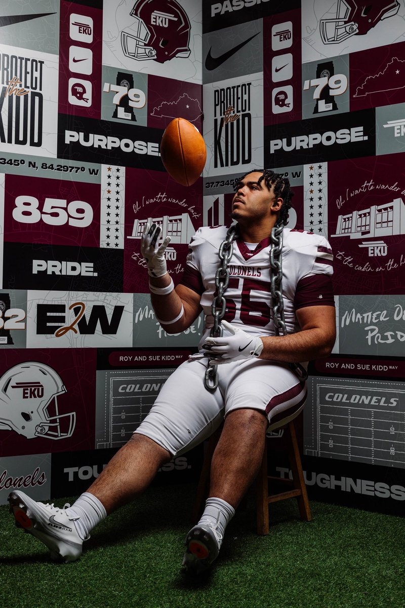 PancakePellman's tweet photo. Thank you @EKUFootball for the Official Visit. Can’t wait to be there in the summer! @CoachWatson9 @jaxegan_eku @CoachRav https://t.co/EtXrOrtUyP