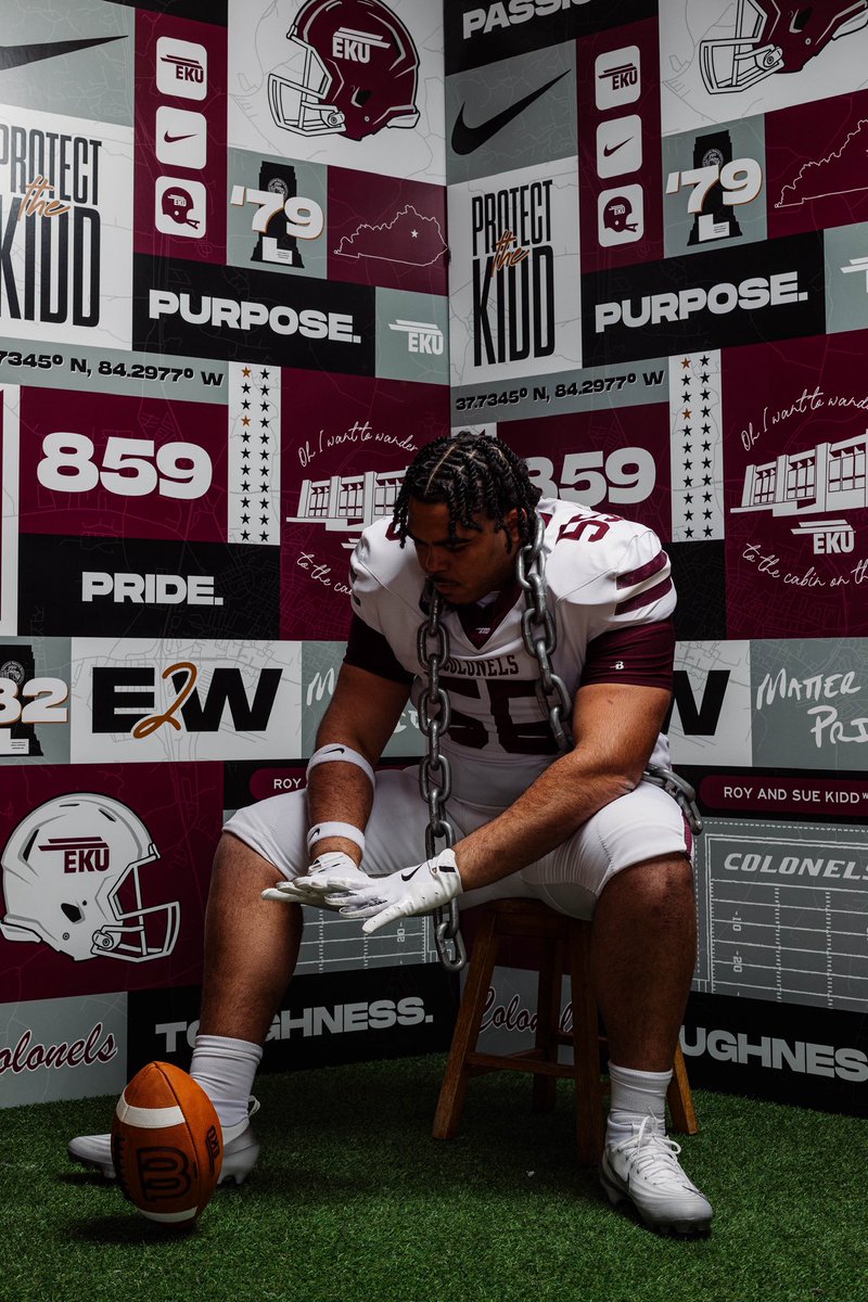 PancakePellman's tweet photo. Thank you @EKUFootball for the Official Visit. Can’t wait to be there in the summer! @CoachWatson9 @jaxegan_eku @CoachRav https://t.co/EtXrOrtUyP