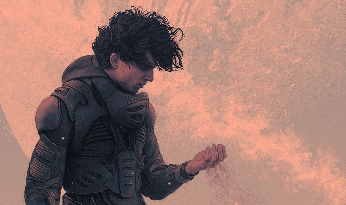 ReelOnRepeat's tweet photo. Per Timothée Chalamet, production on the Dune: Part 3 trailer is complete, and a premiere is imminent.

#DunePart3 https://t.co/gjwtudf6Iu