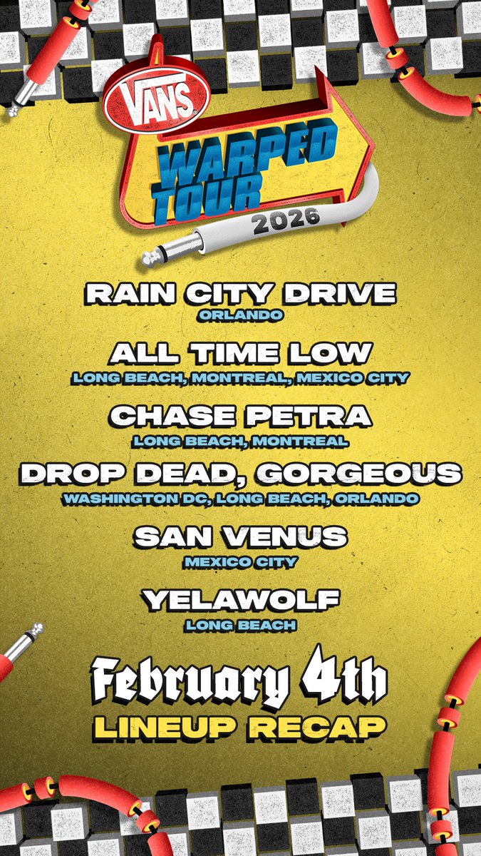 Vans Warped Tour tweet media